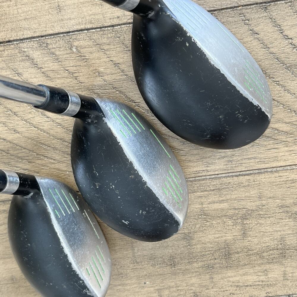 BombTech Grenade 3 4 5 Hybrid Set RH Regular Flex Steel Shafts Fair Condition - Picture 7 of 12